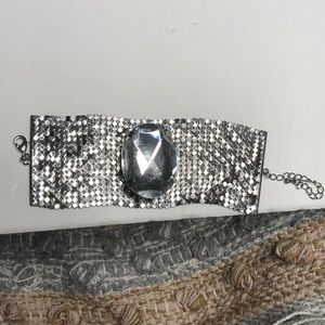 Fashion Silver stone bracelet